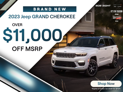 New 2023 Jeep Grand Cherokee - Over $11,000 Off MSRP!