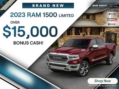 New 2023 RAM 1500 - Over $15,000 Bonus Cash!
