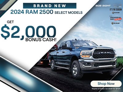 New 2024 RAM 2500 - Get $2,000 Bonus Cash!