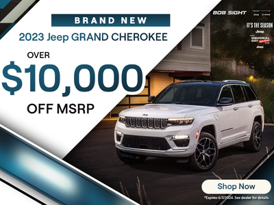 New 2023 Jeep Grand Cherokee - Over $10,000 Off MSRP!